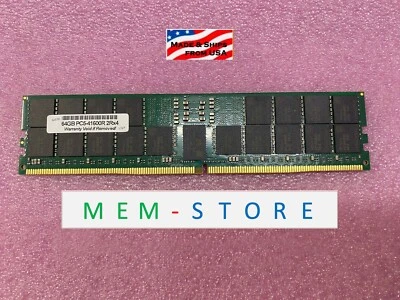 64GB AMD EPYC 9005 Series CPU Compatible DDR5-5200 2Rx4 ECC RDIMM RAM Memory