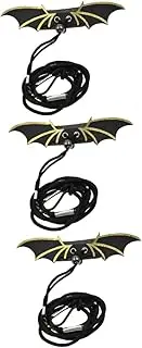 BESPORTBLE 3pcs Reptile Harness Pet Supply Lizard Harness Bearded Dragon Wing Leash Pet Stuff Adjustable Lizard Leash Hammock Accessories Pet Harness Pet Supplies Animal Pet Hauling Cable