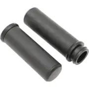 LA Choppers Comfort Grips for 2008-2017 Harley Throttle-by-Wire Flat Black