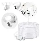 25ft Power Cable and Plug-in Mount for Floodlight Cams Compatible with Floodl...