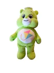 Basic Fun! Care Bears Green Do Your Best Bear Plush Teddy Bear - New