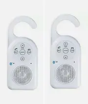 CRAIG Shower Radio Speaker Bluetooth Wireless Rechargeable Battery - 2 Pack