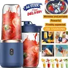 Smoothie Maker Portable Blender 2 Bottle Juice Shaker Electric Fruit Juicer USB