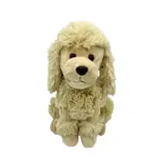 Bailey the Poodle Soft Plush Toy animal by Huggable Toys 10"/25cm