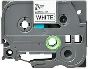 ExtraPrint 1 Pack Compatible TZe-241 TZ241 Laminated Label Tape Replacement for Brother P-Touch PT-1400 PT-1750 PT-1880 PT-2030 PT-2300 PT-2420PC PT-2700 PT-3600, Black on White 18mm x 8m