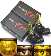 Halogen 9005 HB3 65W 3000K Yellow Two Bulbs Head Light High Beam Replace Stock (for: Audi)