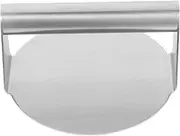 Generic Burger Press Smasher Steak Press Meat Hand Press Lunch Meat Maker Hand Press for Food Grill Press for Lunch Meat Press Sandwich Press Stainless Steel Silver