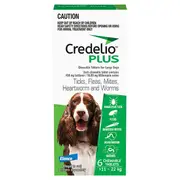 Credelio Plus Lg 11-22kg Dog Flea Tick & Worm Chew Grn