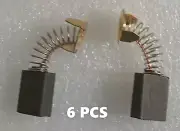Makita Genuine Carbon Brush CB152 CB153 CB154 - set of 6 . Carbones