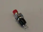 CES Momentary N.O. Classic Small Push Button Switch Red