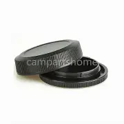 5pcs Rear Lens Cap + Front Body Cap Cover for RF R3 R5 R6 Ra Rp MOUNT Camera