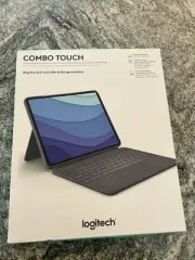 Logitech Combo Touch Keyboard Case - 12.9" Apple iPad Pro 5th Gen. - Oxford Gray