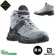 【法國SALOMON】女 X ULTRA 4 Goretex 中筒登山鞋 寬楦 深礦灰/黑/藍 416872