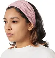 CHARM Yoga Bandana Scarf headband - Womens Head Cover Elastic Boho Accessory Pink