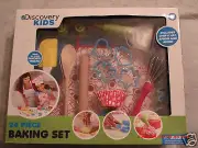 Discovery Kids 24 Piece Baking Set Includes Chef's Hat, Apron Frosting Bag Tips