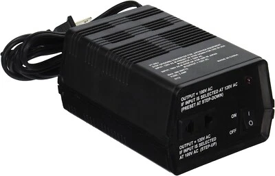 VCT VT 200J 200W Japanese Voltage Transformer Step Up/Down 100V to 110V Black