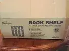 Book Shelf, 12 Cube Storage Organizer, DIY Bookcase, Metal Bookshelf,Tall
