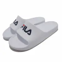 在飛比找Yahoo奇摩購物中心優惠-Fila 拖鞋 Sleek Slide 基本款 男女鞋 斐樂