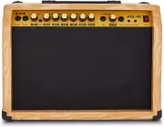 40 Watt Electric Guitar Amplifier | Solid State Studio Amp with 8” 4-Ohm Speaker