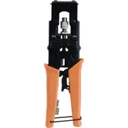 WL5082R Universal Compression Tool for F/BNC/RCA/RG58/RG59/RG6 Connectors Orange