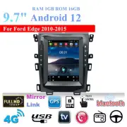 9.7" Car Radio Stereo GPS Player Android 12 Navi Head Unit For Ford Edge 2010-15