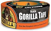 Gorilla Heavy Duty 11m Extra Long Double Adhesive Duct Tape - 48mm Wide Black Gorilla Tape Heavy Duty All Weather Strong Tape - Moisture Resistant - Pack of 1