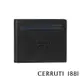 【CERRUTI 1881】限量2折 頂級義大利小牛皮8卡皮夾 全新專櫃展示品（CEPU05702M）