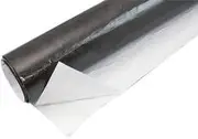 Aeroflow 1.5"X15Ft Roll Aluminised Heatbarrier Adhesive Backed Black - AF91-4000BLK