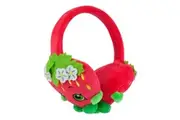 Shopkins Strawberry Kiss Plush Over Ear Headphones (Red) (One Size)