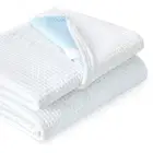 subrtex 4 Inch Mattress Topper Cover Mattress Protector Bedding Bamboo Rayon ...