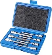 7Pcs Extra Long Hex Bit Socket Set 3/4/5/6/7/8/10 mm Repair Tool Kit