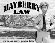 Barney Fif MAyberry Lawman Mousepad Computer Mouse Pad 7 x 9
