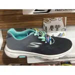 大灌體育👟 SKECHERS GO WALK 5 健走 運動 慢跑 舒適 藍黑色 輕量 女鞋 15929BKAQ