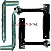 3/4" JBolt Adjustible Kit Wood Lag Screw Male Hinge for Wood Stud Driveway Gate