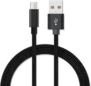 Power Cord Replacement for Amazon Kindle Charger, Old & New Kindle, Paperwhite 10th Generation, Samsung Galaxy Tab A7 S6 Lite A8 Tablet USB Fast Charging Cords 2 in 1 Cables (Light Black)
