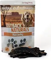 Kangaroo Jerky, Dog Treats, 100g Grams