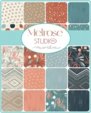 Moda Fat Quarter Bundle 26pc - MELROSE - 100% cotton for patchwork quilting