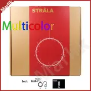 Ikea Strala LED Round Circle String Light Multi Color 14” Battery Operated, New