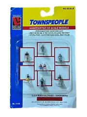 Life-Like HO Scale Townpeople Trainers Sealed Set for Model Train Layouts