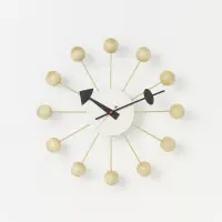 在飛比找博客來優惠-Vitra Ball Clock 球星掛鐘 （原木色）