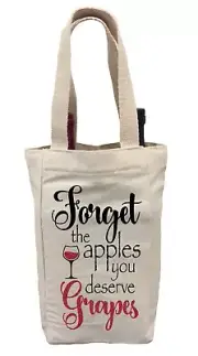 Teachers Wine Gift Bag, Teacher Appreciation Gift, Teachers Wine Tote