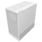NZXT H5 Flow Mid-Tower ATX Case White 2024 Edition