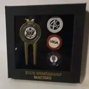 USGA DIVOT REPAIR KIT WITH BALL MARKERS