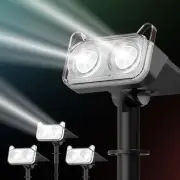 Bright Solar Spot Lights Outdoor Waterproof, Solar Lights, 30H+ Runtime Spotl...