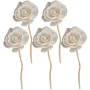 5 PCS Simulated Flowers and Fragrance Expansion Diffuser Sticks Scent Man
