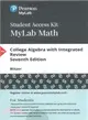 College Algebra With Integrated Review MyLab Math Access Code