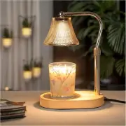 Candle Warmer Lamp, Candle Lamp Warmer with Timer & Dimmer, Adjustable Height Ca