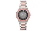 JAG Eaton Rose Gold Black Dial Stainless Steel Men's Watch (J2846A)