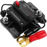 DRESSOOS 30a Circuit Breaker for Car Audio Automotive Boat Rv Yacht Marine Dc 12-48v Fuse Block