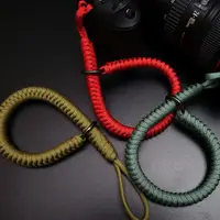 在飛比找蝦皮購物優惠-相機手腕帶 相機帶手腕帶適用于富士微單佳能單反手繩掛繩尼康尼